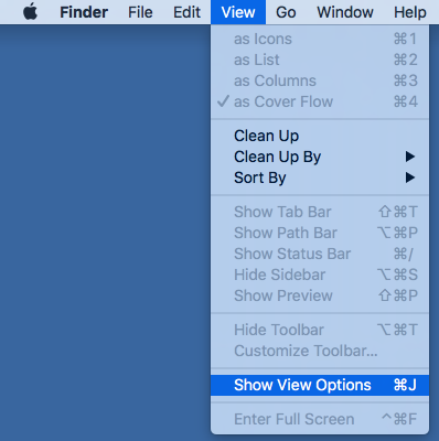 Finder - View