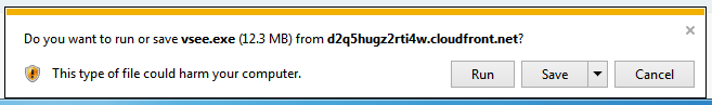 Run message