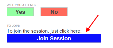 Screencap showing the Join Session button