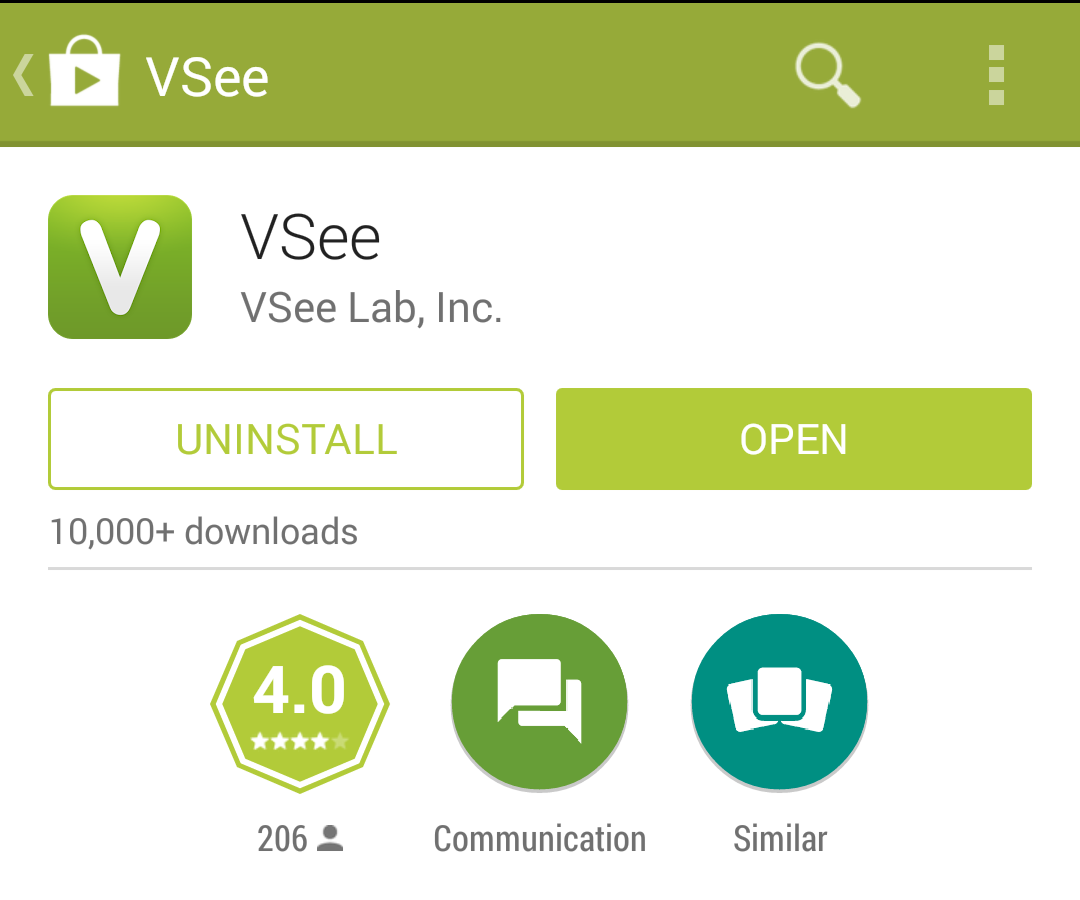 vsee for android