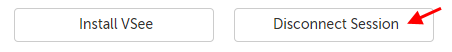 "Disconnect Session" button at the bottom of the Dashboard