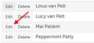 Edit button