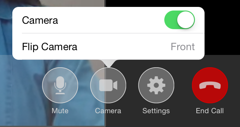 Camera settings