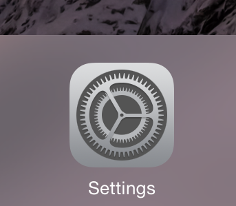 Settings icon