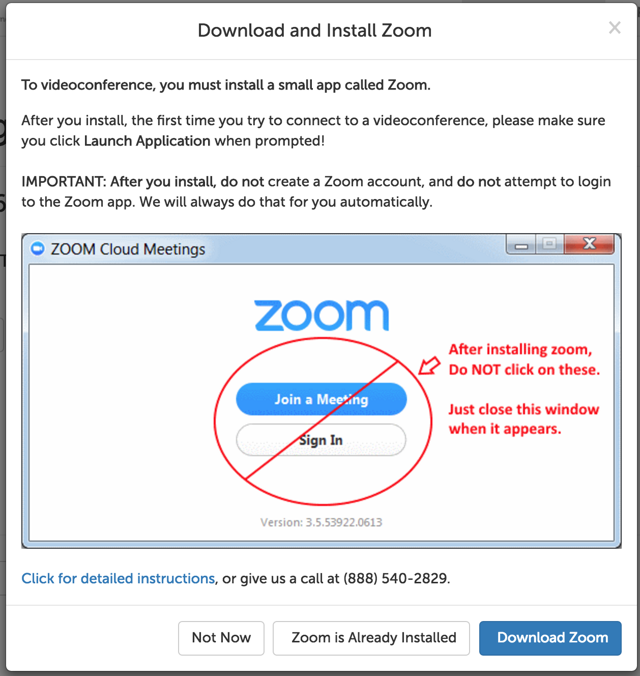 zoom install mac