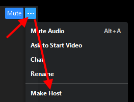 Make Host option