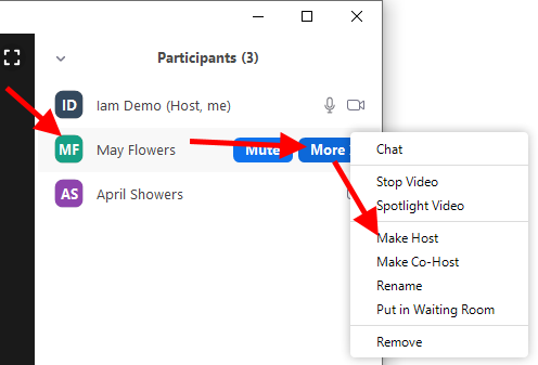 Zoom How To Make Co Host